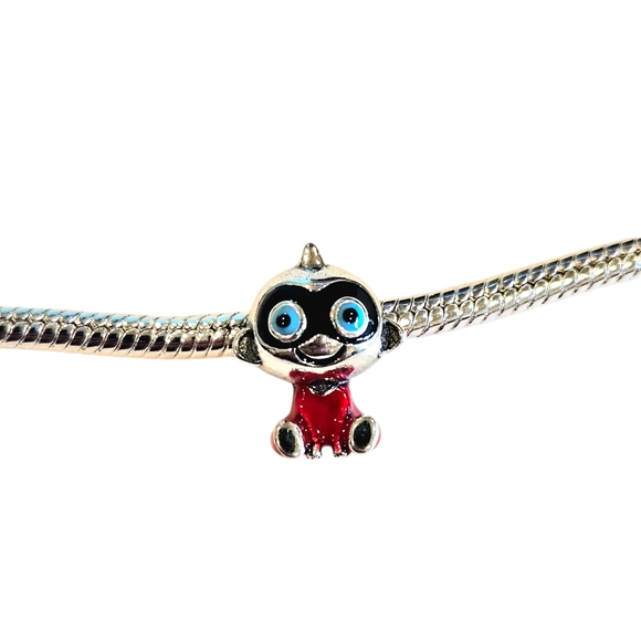 🎆Disney Pixar Sterling Silver Baby Jack from The Incredibles Bracelet Charm - Picture 3 of 4